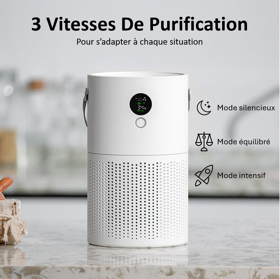 V01 - Purificateur d'air 2 Puriva | Le purificateur d'air pour toute la maison